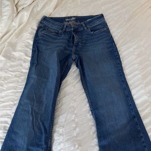 Wrangler Dark Blue Women's Flare Jeans